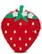 Sparkle and Bash Strawberry Pinata - Fruit-Themed Summer Birthday Party Decorations - Strawberry Themed Pinata